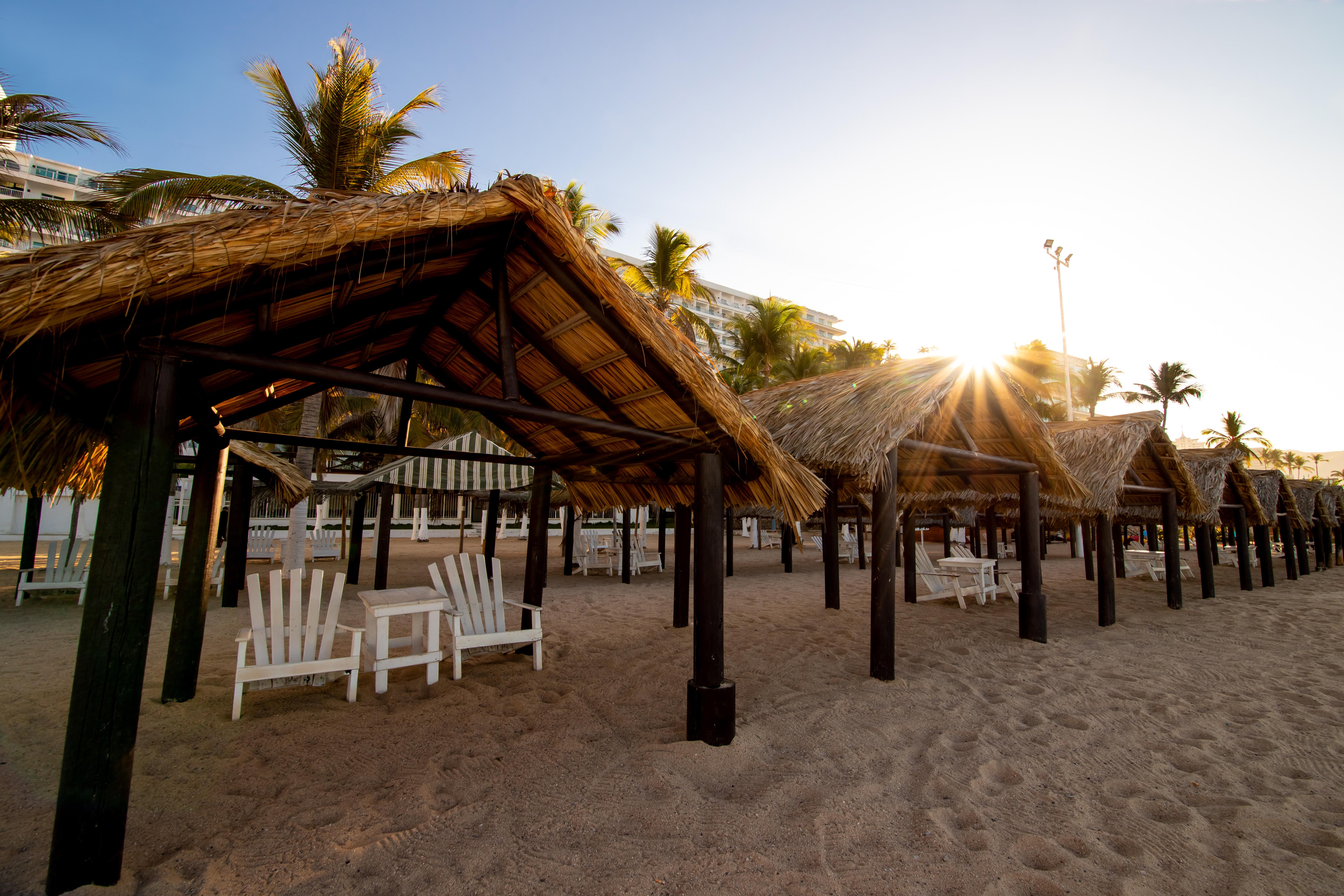 阿卡普尔科帝国酒店 外观 照片 The beach at the resort